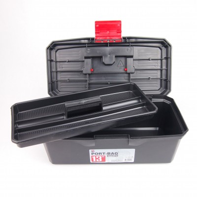 Plastic tool box 13"
