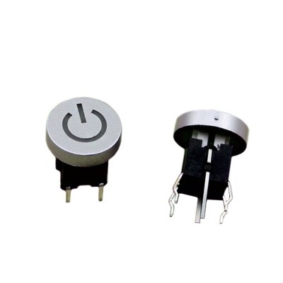 Power Button with Blue LED