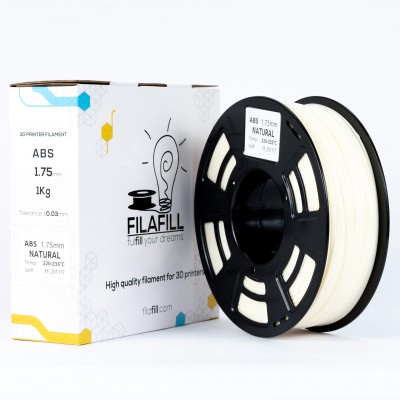 ABS Filament - PREMIUM - Natural - 1Kg - 1.75mm