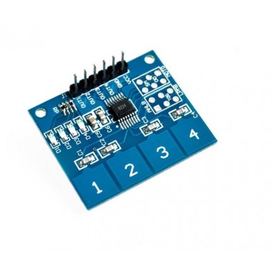 4Channel Digital Touch Sensor Capacitive Switch Module Button