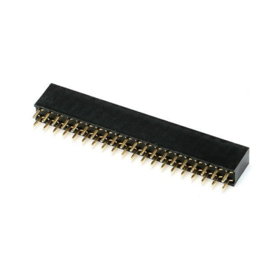 2x40p Female Pin Header 2.54 mm