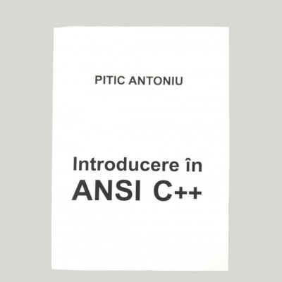 Introducere in ANSI C++
