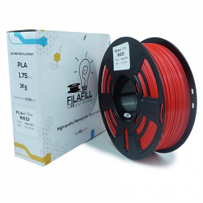 Filament PLA+ - PREMIUM - Rosu- 1Kg - 1.75mm