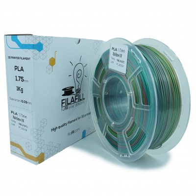 PLA Filament - PREMIUM - Rainbow vx - 1Kg - 1.75mm