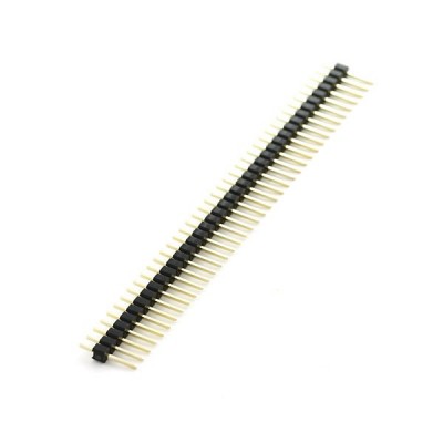 Golden Male 40x Pin header 2.54mm