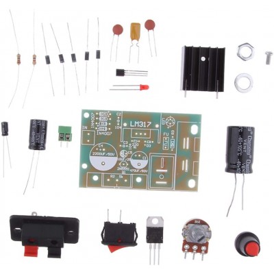 Smart Electronic DIY Kit LM386 Super Mini Audio Amplifier DIY Kit Suite Trousse LM386 Amplificador Module Board 3.5mm 3-12V