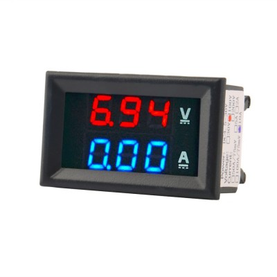 Panel voltmeter + ammeter